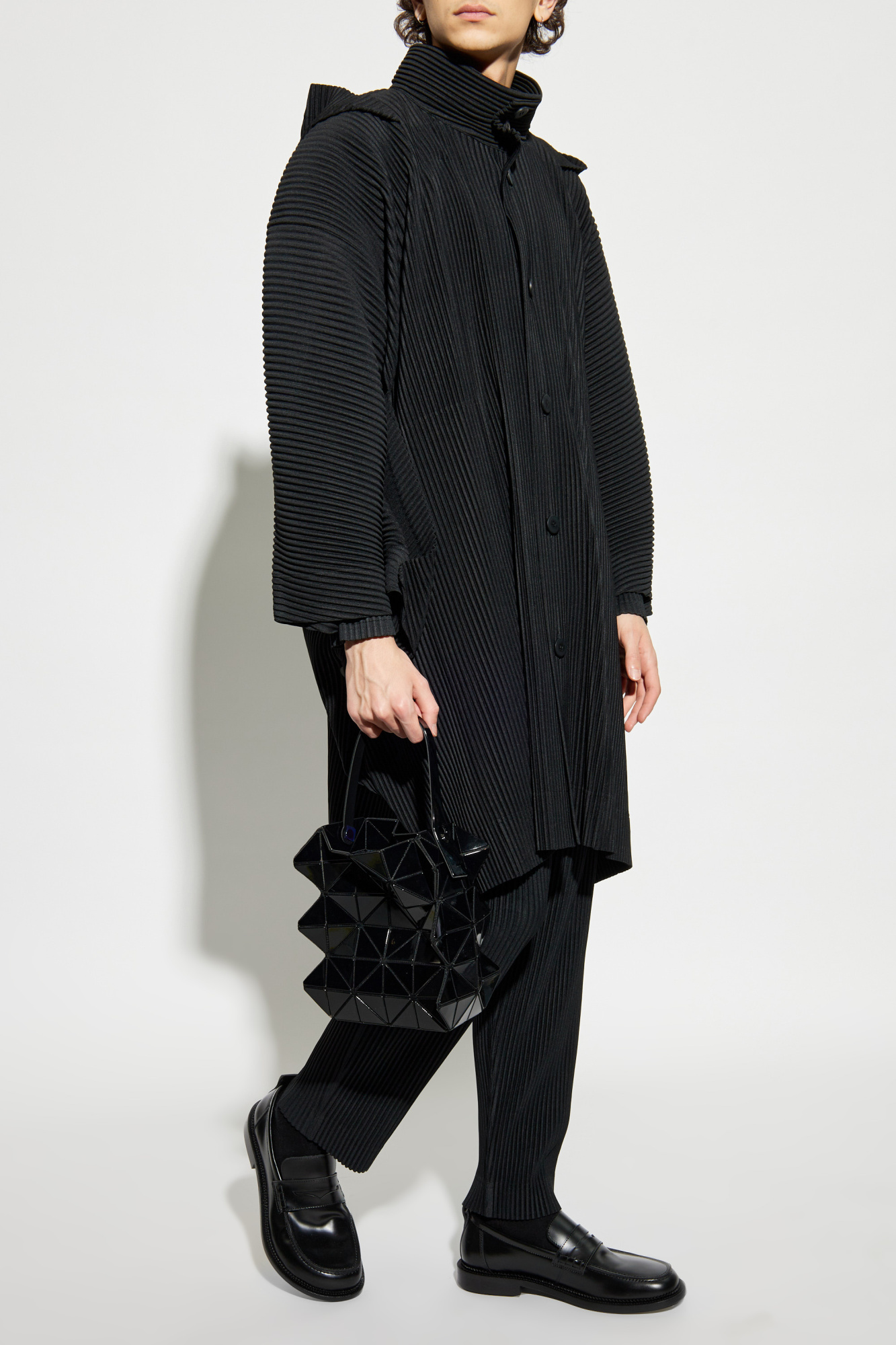 Homme Plissé Issey Miyake Pleated coat | Men's | Vitkac